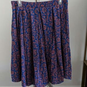 Last call sale! Blue and peach Lularoe Madison